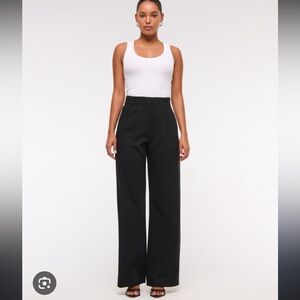Abercrombie & Fitch Sloane Tailored Wide Leg Pants